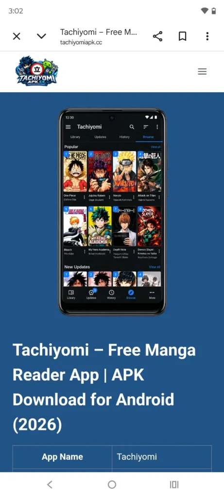 manga app